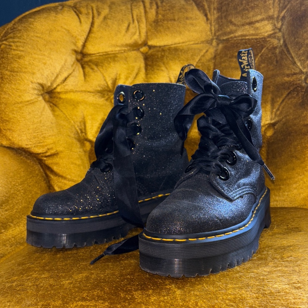 Dr. Martens Molly Glitter Boots